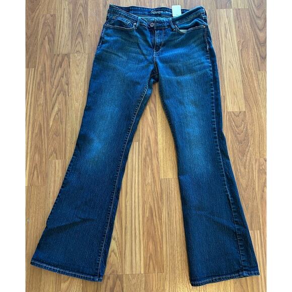 Levi's Signature Modern Boot Cut Blue Denim Jeans - 12M - Picture 1 of 7